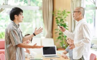 親子　話し合い